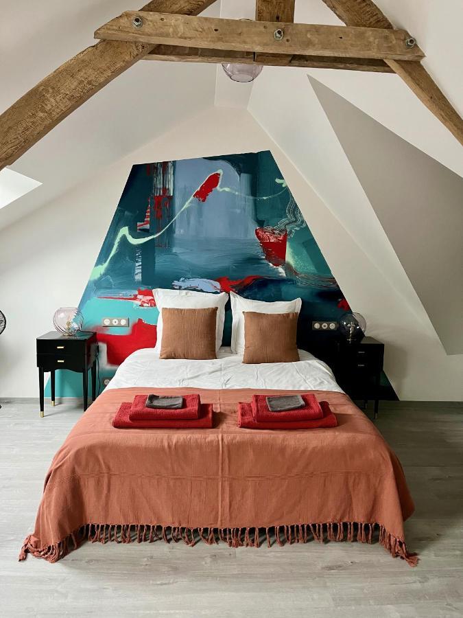 Les Bobos A La Ferme Bed & Breakfast La Madelaine-sous-Montreuil Eksteriør bilde