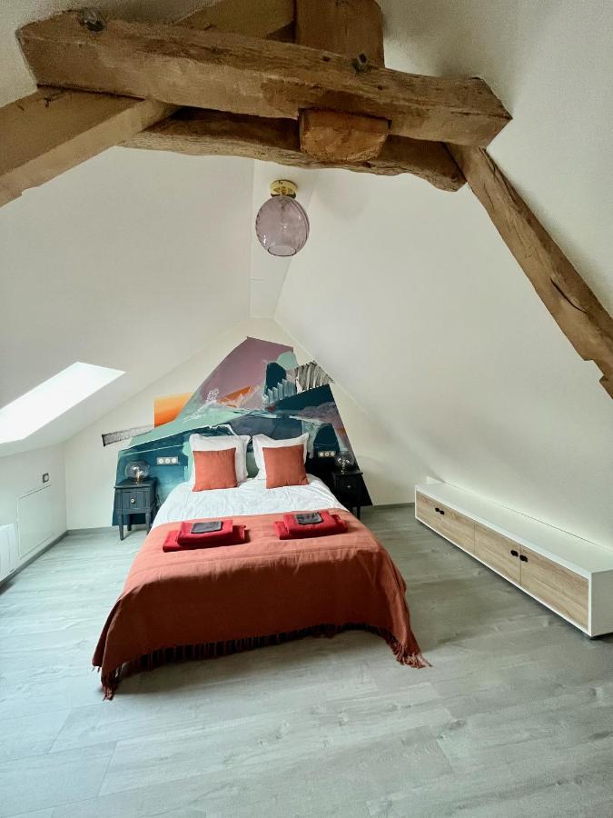 Les Bobos A La Ferme Bed & Breakfast La Madelaine-sous-Montreuil Eksteriør bilde