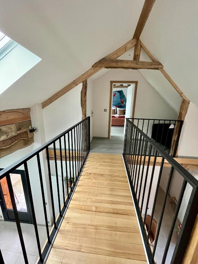 Les Bobos A La Ferme Bed & Breakfast La Madelaine-sous-Montreuil Eksteriør bilde