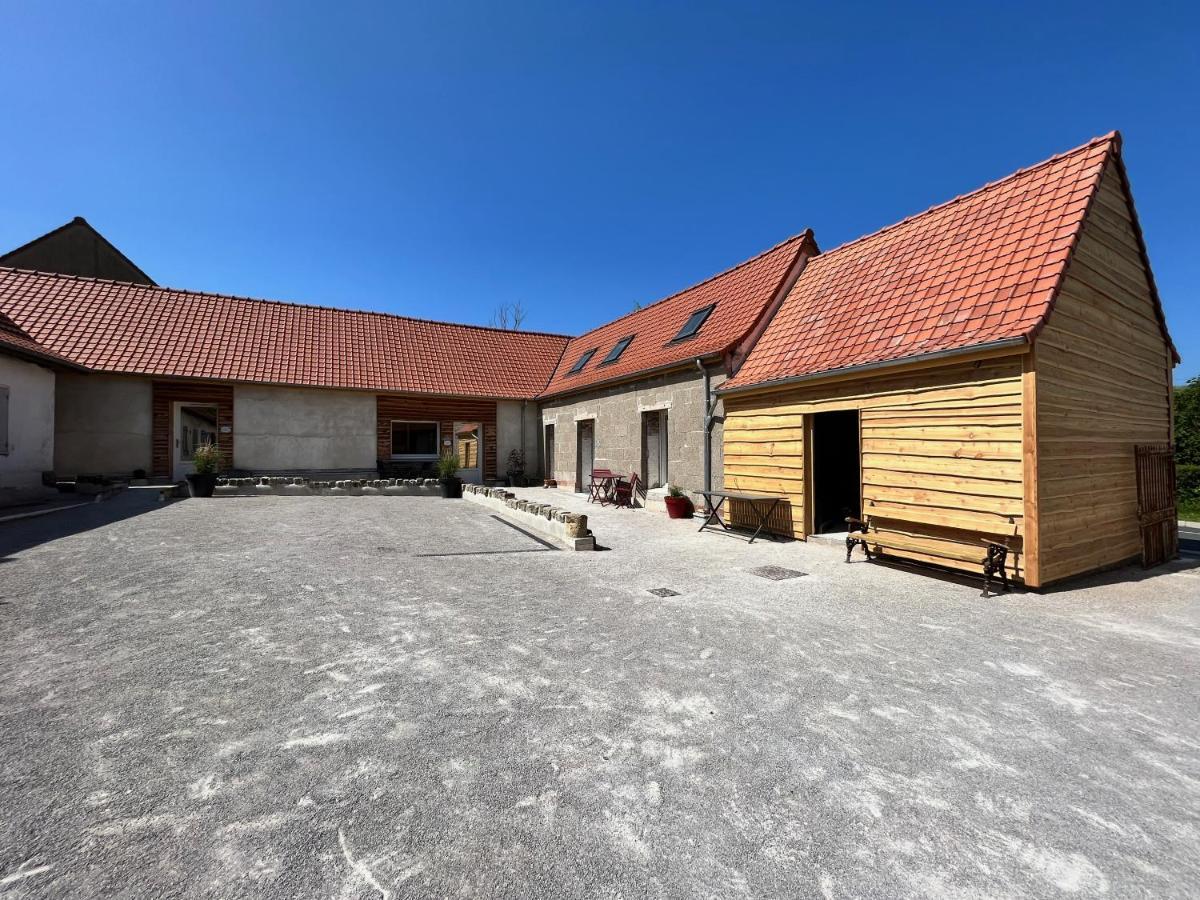 Les Bobos A La Ferme Bed & Breakfast La Madelaine-sous-Montreuil Eksteriør bilde