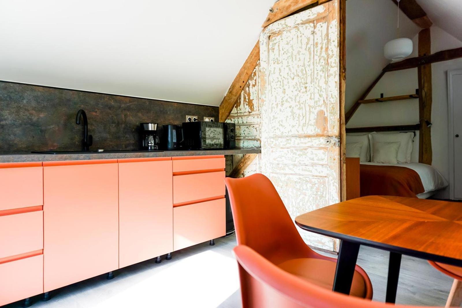 Les Bobos A La Ferme Bed & Breakfast La Madelaine-sous-Montreuil Eksteriør bilde